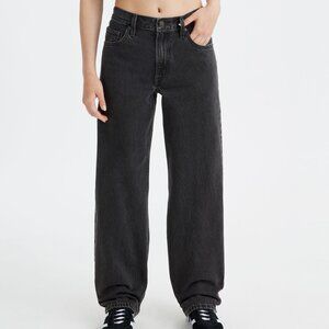 Levi's Premium Dad Jean in Black Wash